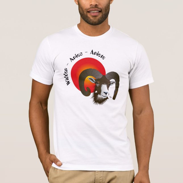 Camiseta Widder - Tierkreiszeichen T-Shirt (Anverso)