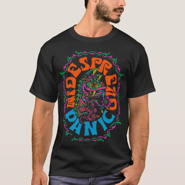 Camiseta Widespread Panic Banda Vintage divertida (Anverso)
