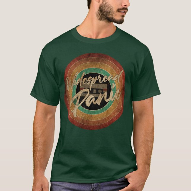 Camiseta Widespread Panic Vintage Circle Art friends (Anverso)