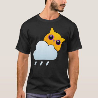 Camiseta Widget de gato meteorológico divertido