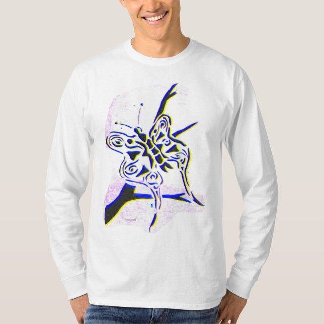 Camiseta Wie ein Schmetterling - T-Shirt (Anverso)