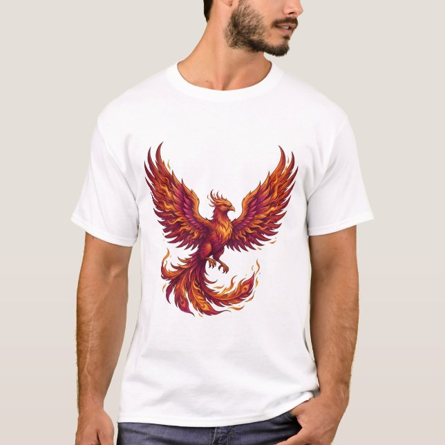 Camiseta Wiedergeburt In Flammen (Anverso)