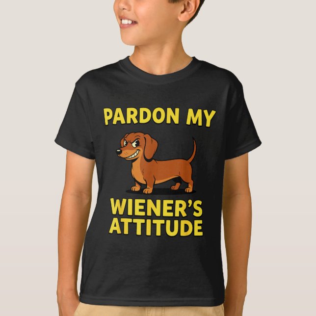 Camiseta Wiener Dog Dachshund  (Anverso)