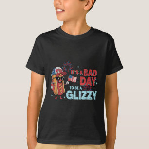 Camiseta Wiener Glizzy Firework de Hotdog en días malos