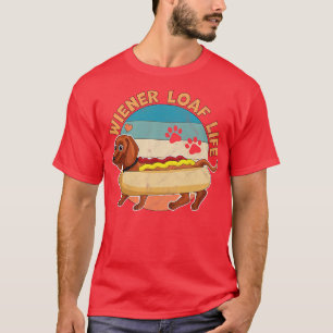 Camiseta Wiener Loaf Life Dachshund Dog