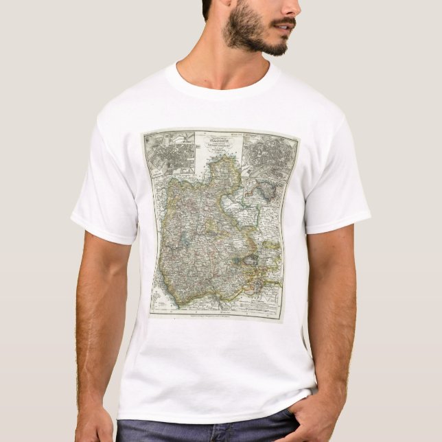 Camiseta Wiesbaden y Francfort Alemania (Anverso)