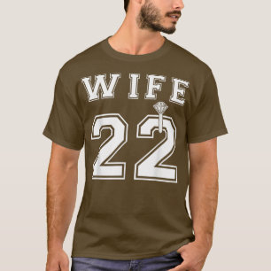 Camiseta Wife Husband Matching 2022 Engagement Party Honeym