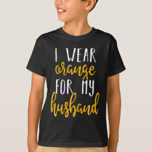 Camiseta Wife Leukemia Awareness Design Gift Para El Marido