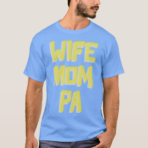 CAMISETA WIFE MOM AYUDANTE DEL CENTRO DE ATENCIÓN MÉDICA DE