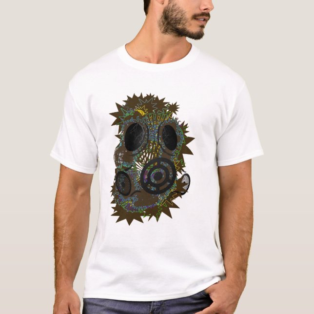 Camiseta Wifebeater micro de la fibra de la máscara del (Anverso)