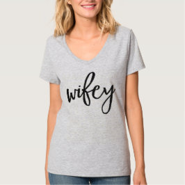 Camiseta Wifey Honeymoon