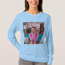 Camiseta Wifey T-Shirt Long Sleeve