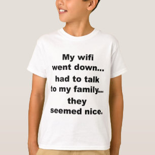 CAMISETA ¡WIFI ABAJO!