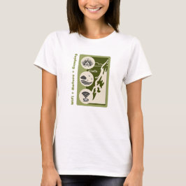Camiseta WiFi + naturaleza = aventura de camping camping