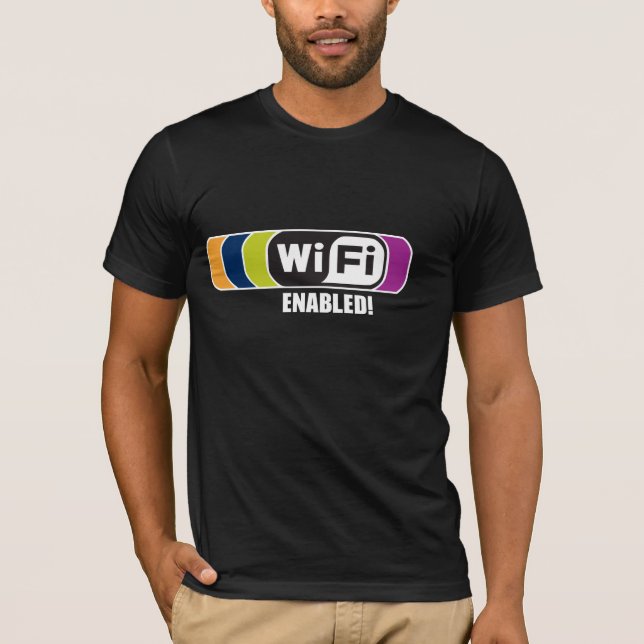 Camiseta ¡WiFi permitió! (Anverso)