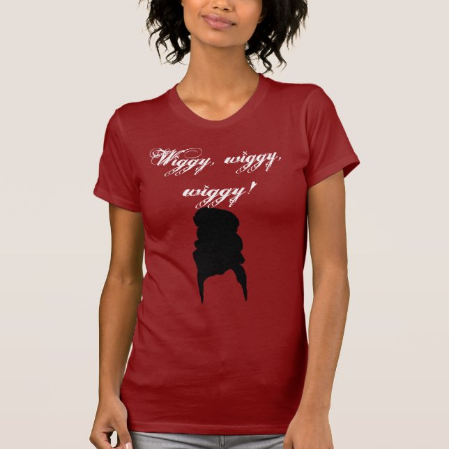 Camiseta Wiggy/no wiggy (Anverso)