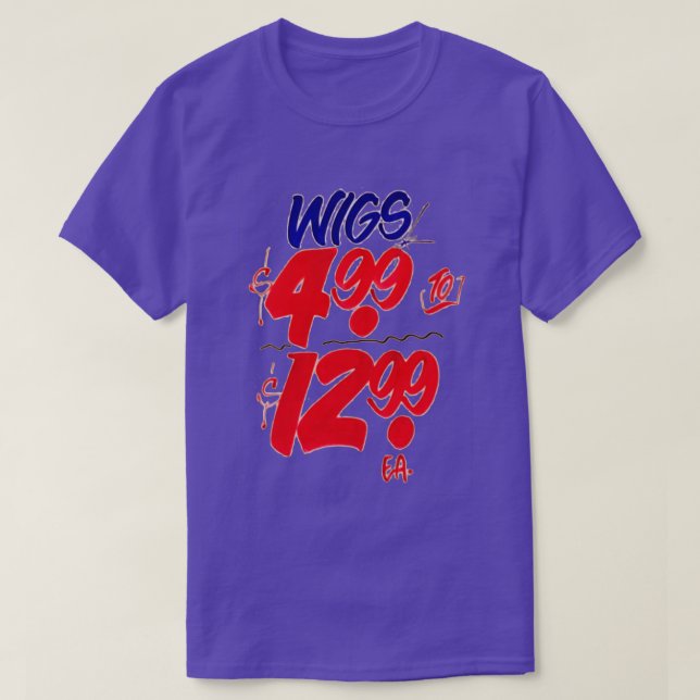 CAMISETA WIGS (Diseño del anverso)
