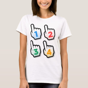 Camiseta Wii Manos