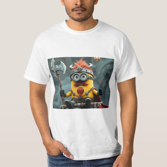 Camiseta „Wikinger-Minion auf Eroberungskurs“ (Anverso)