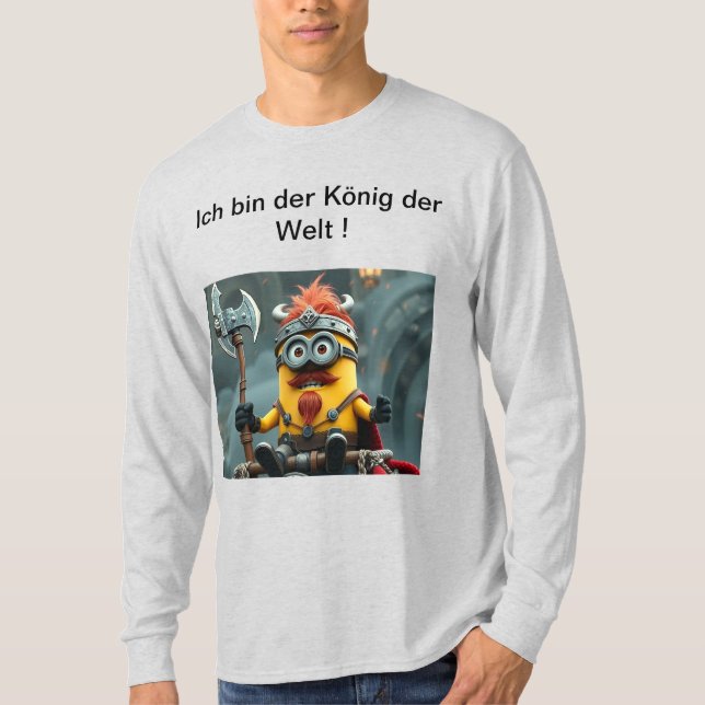 Camiseta „Wikinger-Minion auf Eroberungskurs“ (Anverso)