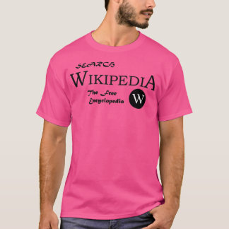 CAMISETA WIKIPEDIA LA ENCICLOPEDIA LIBRE