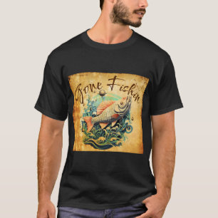 Camiseta Wikstroem Suecia pesca 2019 bandera peces montañas