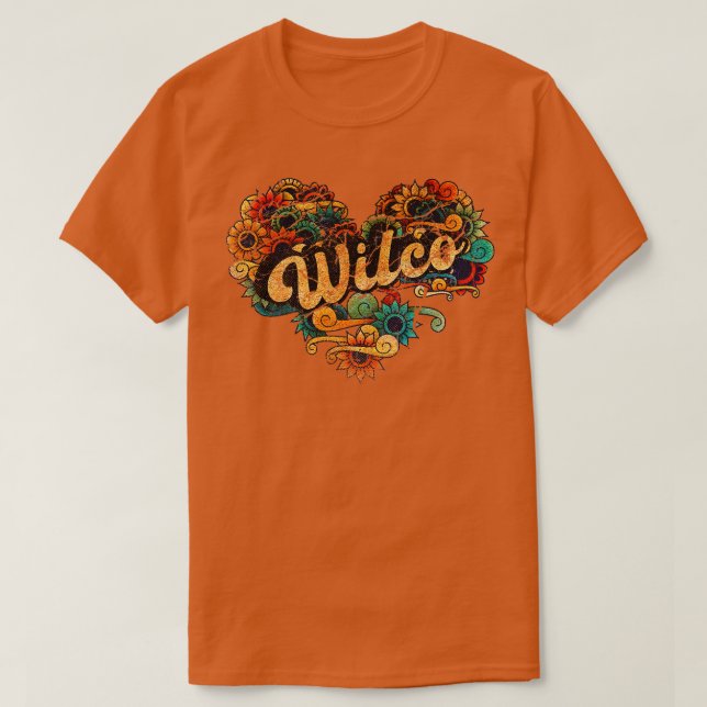 CAMISETA WILCO (Diseño del anverso)