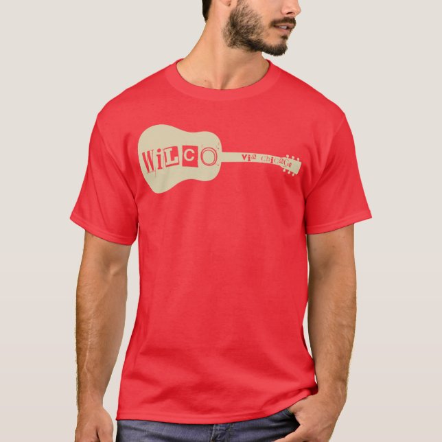 Camiseta wilco via chicago retro friends (Anverso)