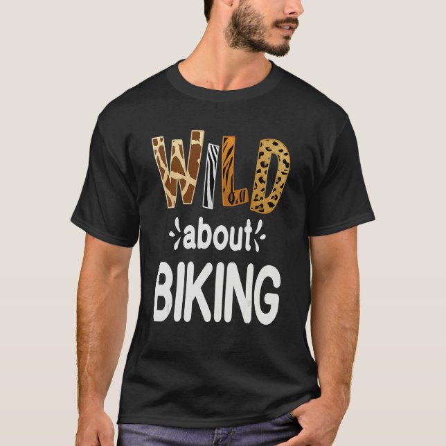 Camiseta Wild About Biking (Anverso)