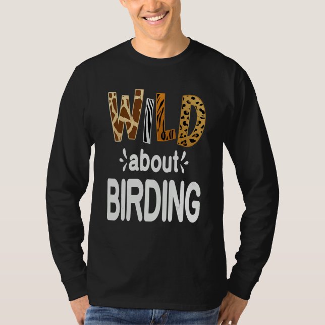 Camiseta Wild About Birding (Anverso)