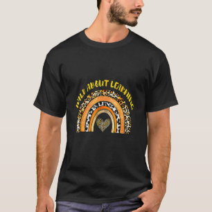 Camiseta Wild About Learning Teacher Teaching Rainbow Back