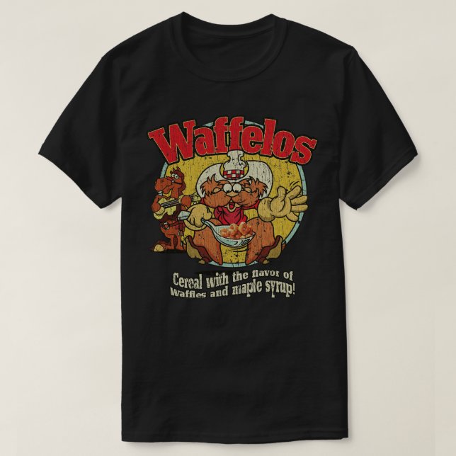 Camiseta Wild About Waffelos 1979 (Diseño del anverso)