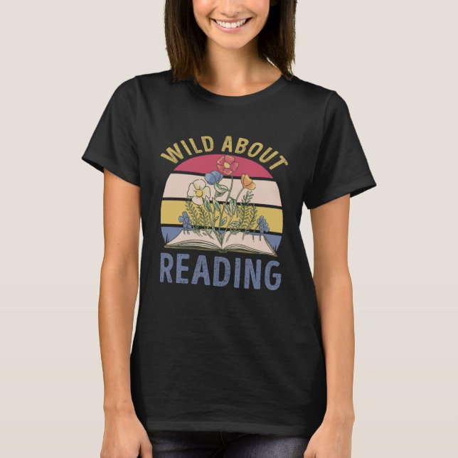Camiseta Wild Acerca De Leer Leopard I Love Leading Book 4 (Anverso)