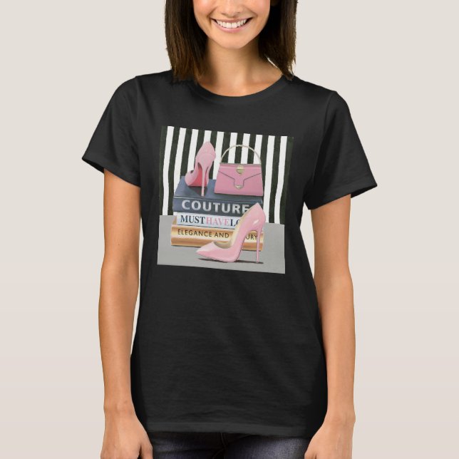 Camiseta Wild Apple | Couture Stripes - Shoes & Bag (Anverso)