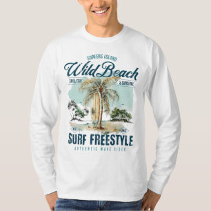 Camiseta Wild Beach Surf Freestyle