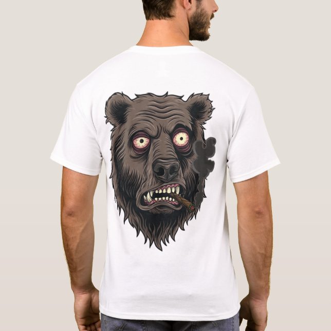 Camiseta Wild Bear Smoky Aura (Reverso)