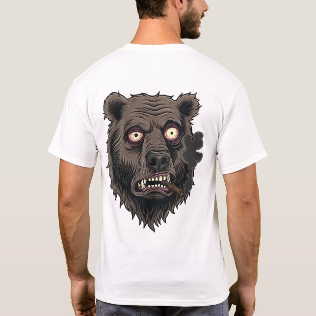 Camiseta Wild Bear Smoky Aura (Reverso)