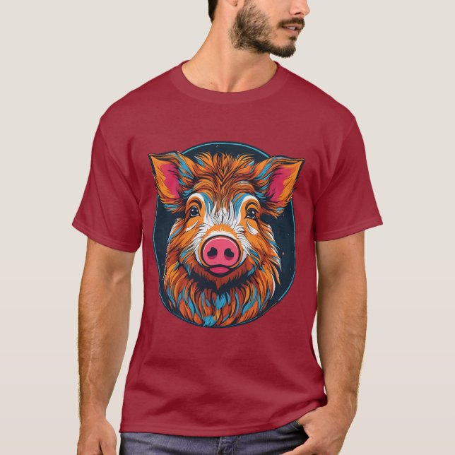 Camiseta Wild Boar (Anverso)