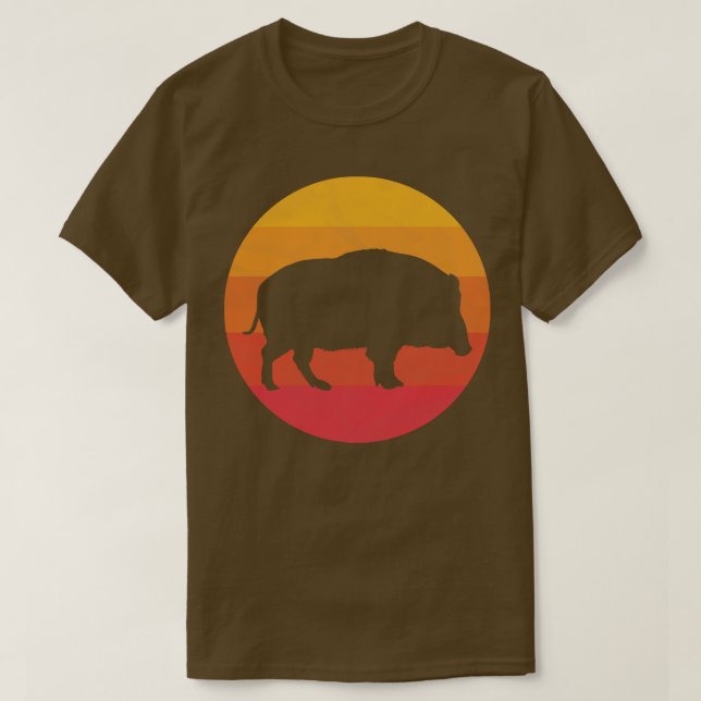 Camiseta Wild Boar (Diseño del anverso)
