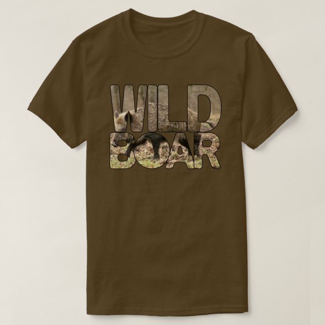 Camiseta Wild Boar Hunter (Diseño del anverso)