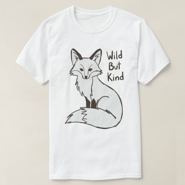 Camiseta Wild But Kind (Diseño del anverso)
