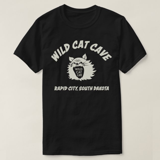 CAMISETA WILD CAT CAVE (Diseño del anverso)