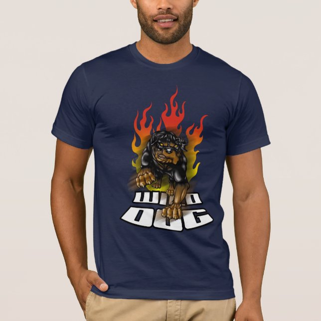 Camiseta Wild dog (Anverso)