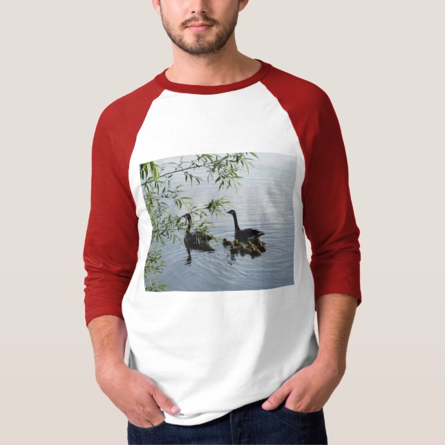 Camiseta Wild Geese Mens Raglan T-Shirt (Anverso)