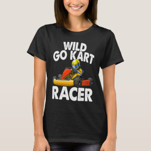 Camiseta Wild Go Kart Racer Men Racer Car Racer Love
