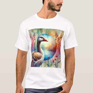 Camiseta Wild Goose 240624AREF127 - Watercolor