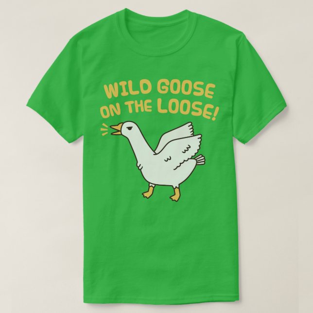 Camiseta Wild Goose On The Loose Funny Dice (Diseño del anverso)