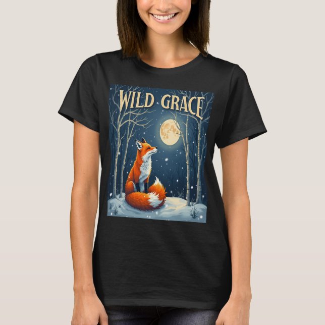 Camiseta Wild Grace: Elegante y valiente (Anverso)