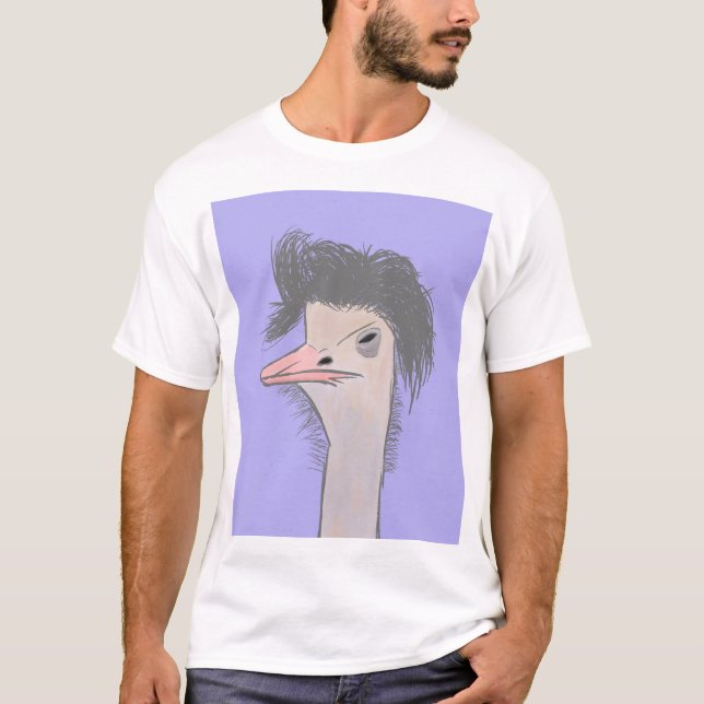 Camiseta Wild Hair Ostrich (Anverso)