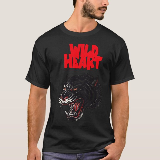 CAMISETA WILD HEART (Anverso)